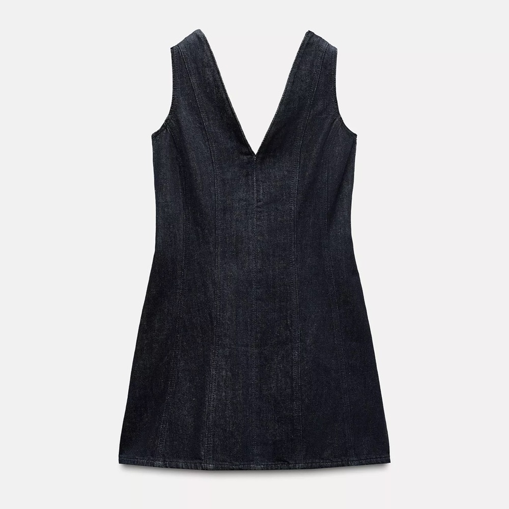 Zara ZW Collection Denim Mini Dress